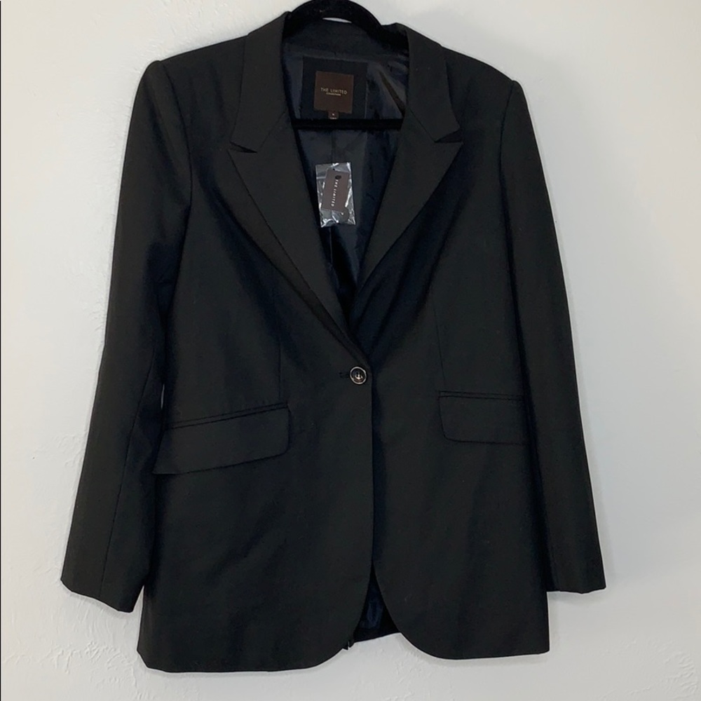 The Limited Classic Black Suit Jacket